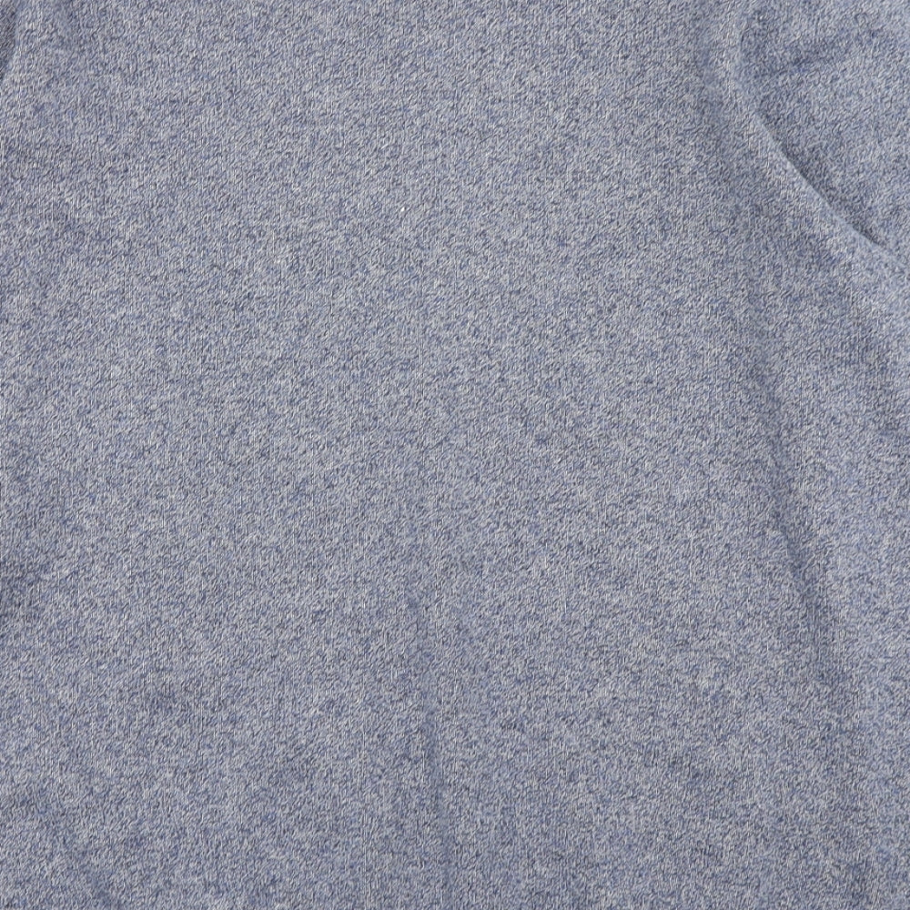 M&S Mens Blue Knit Pullover Jumper Size XL
