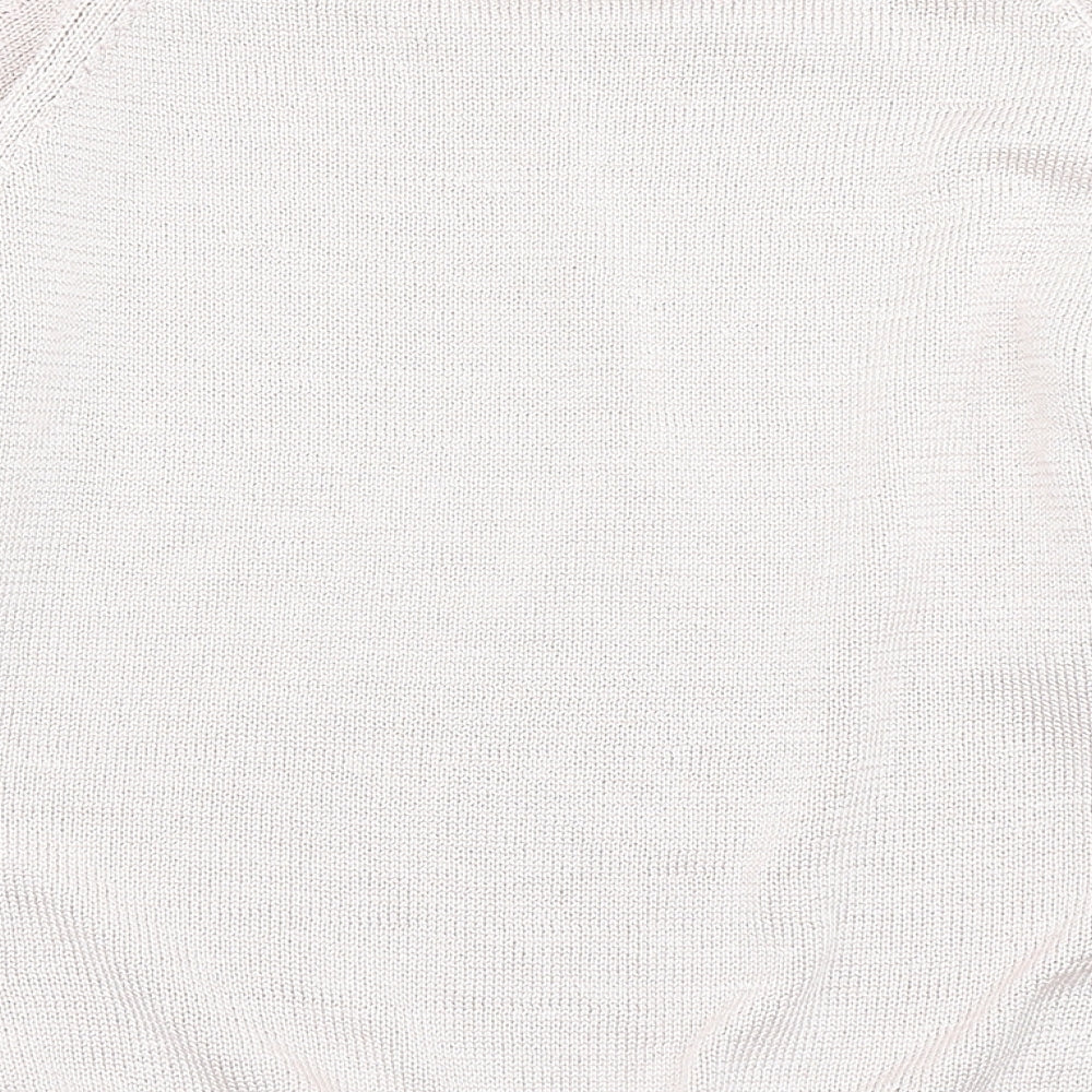 M&S Womens Pink Knit Pullover Jumper Size 12