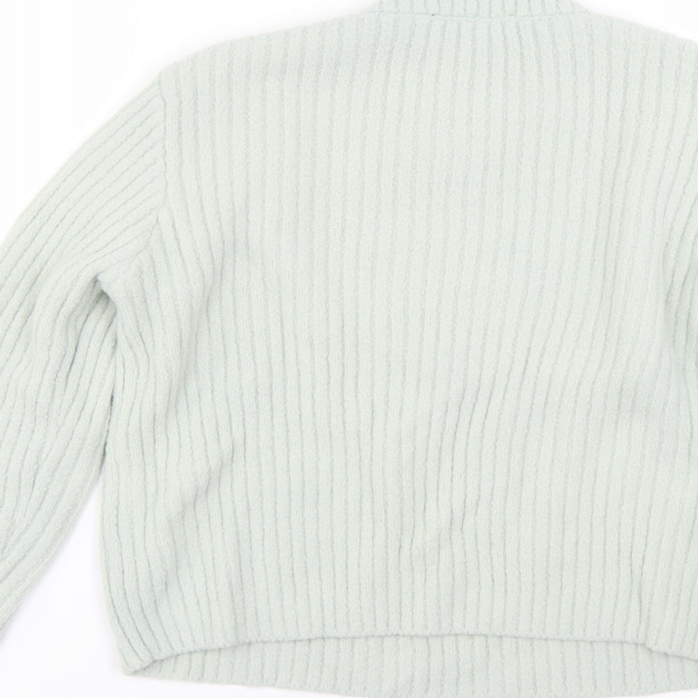 New Look Womens Green Pullover Jumper Size 12