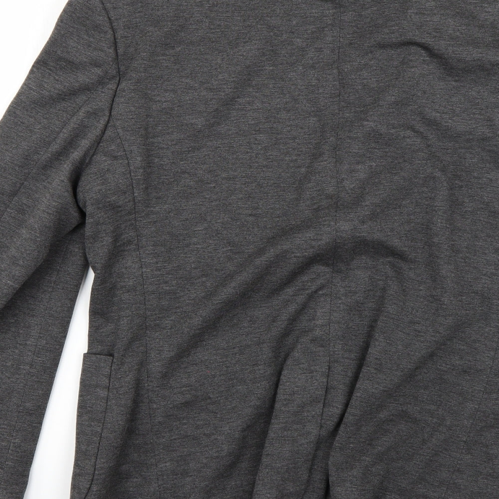 acw85 Mens Grey Jacket Blazer Size L
