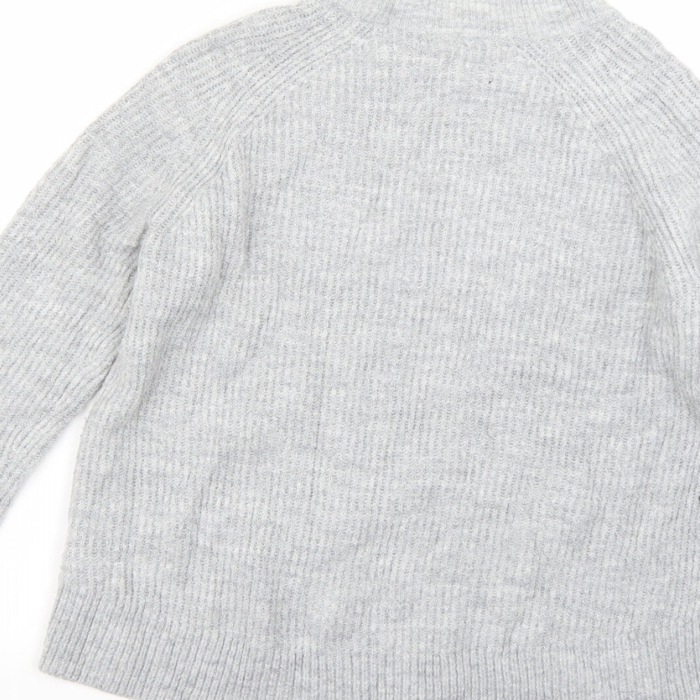 H&M Womens Grey Pullover Jumper Size M