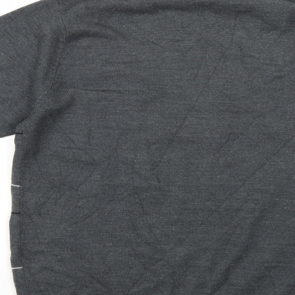 Cedarwood State Mens Grey Pullover Jumper Size M