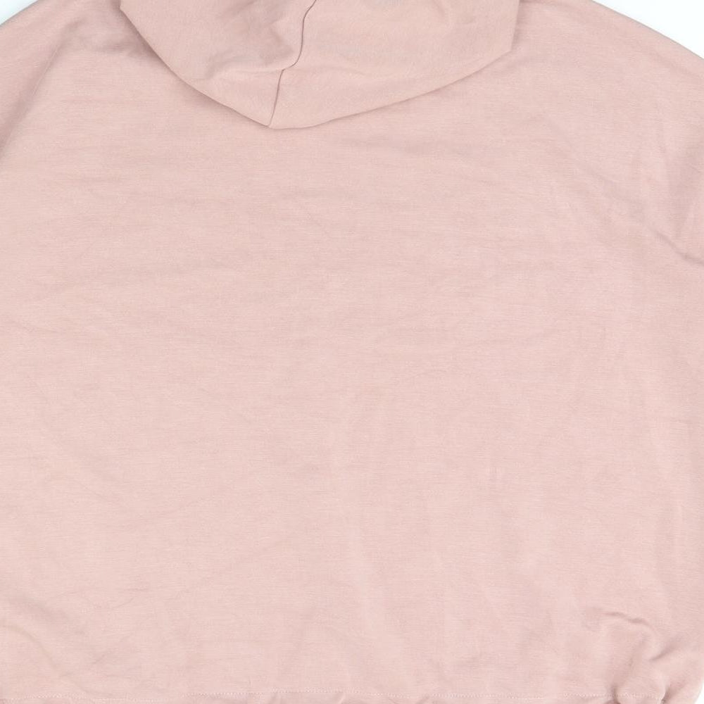 Very Womens Pink Pullover Hoodie Size M