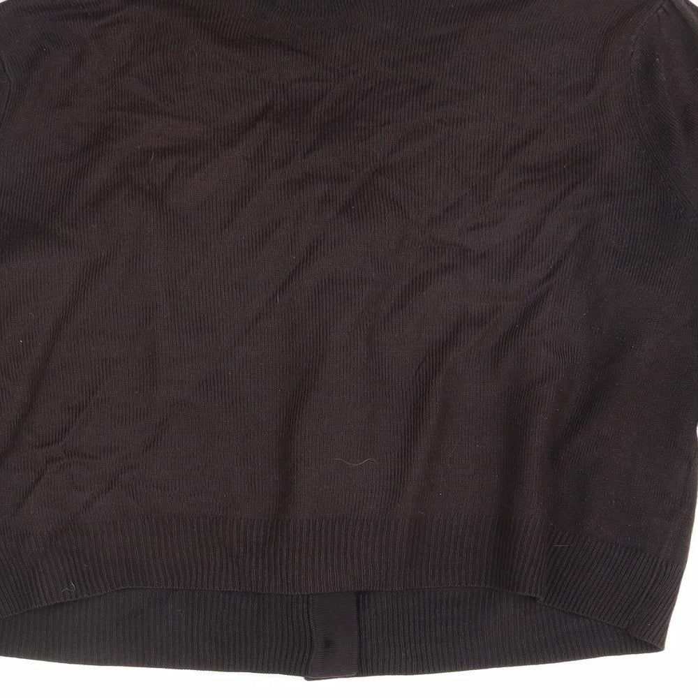 Papaya Womens Brown Jacket Size 14