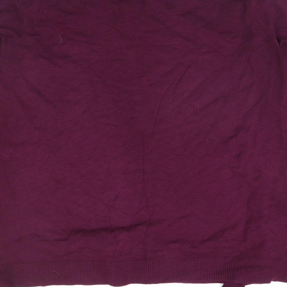 Wllis Womens Purple Pullover Jumper Size 12