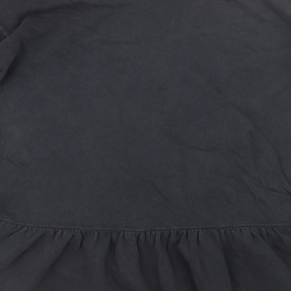 New Look Womens Black Pullover Sweatshirt Size 6