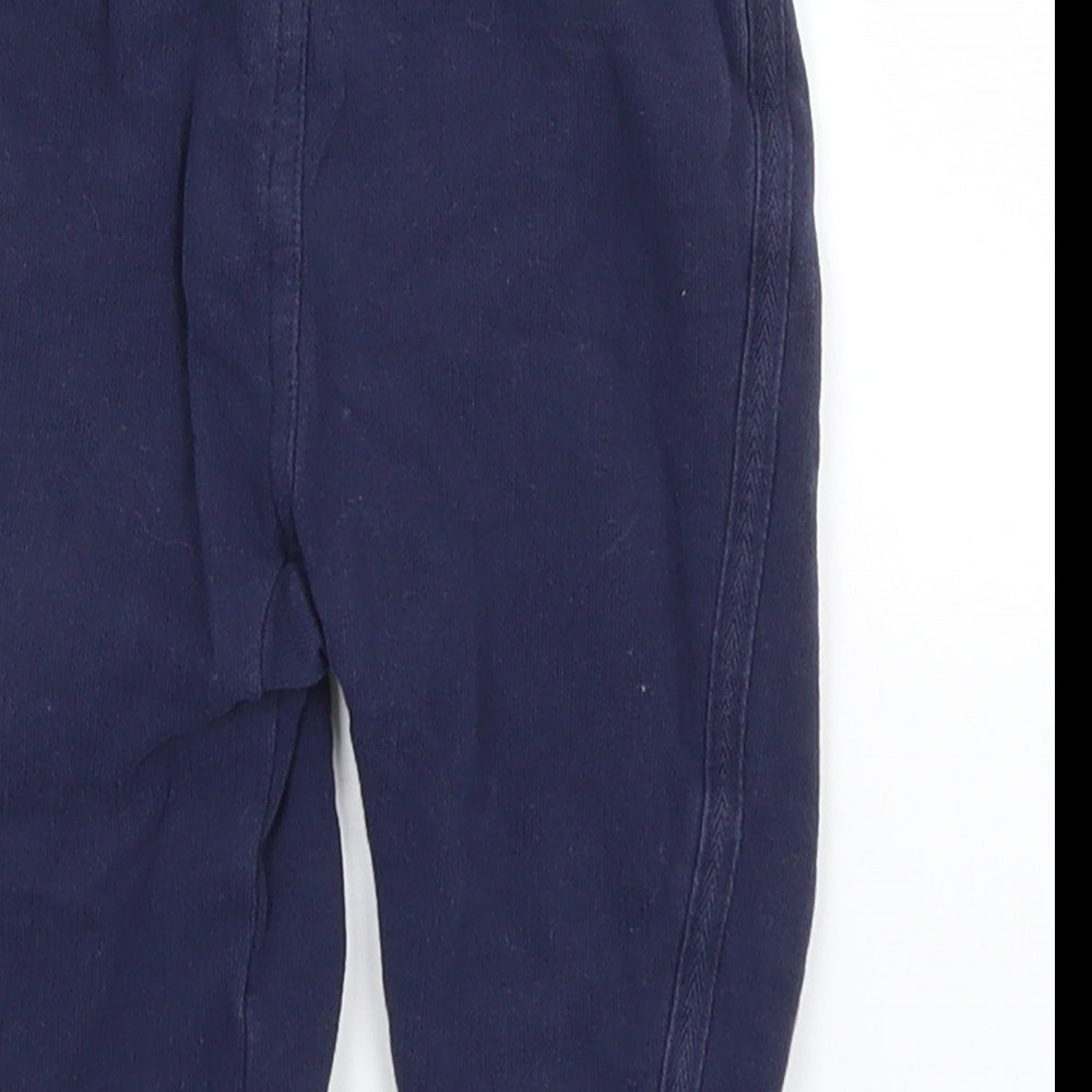 George Baby Blue Jogger Trousers Size 6-9 Months
