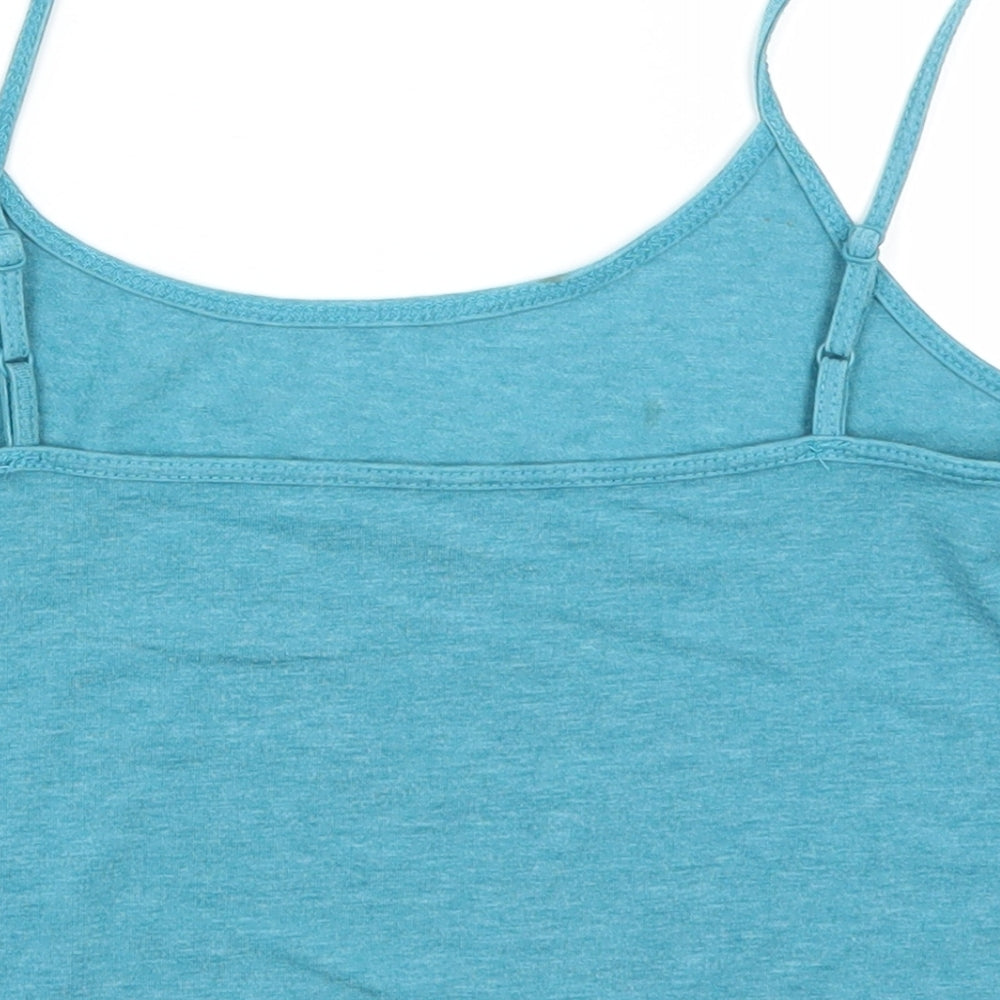 Preworn Womens Blue Basic Tank Size S