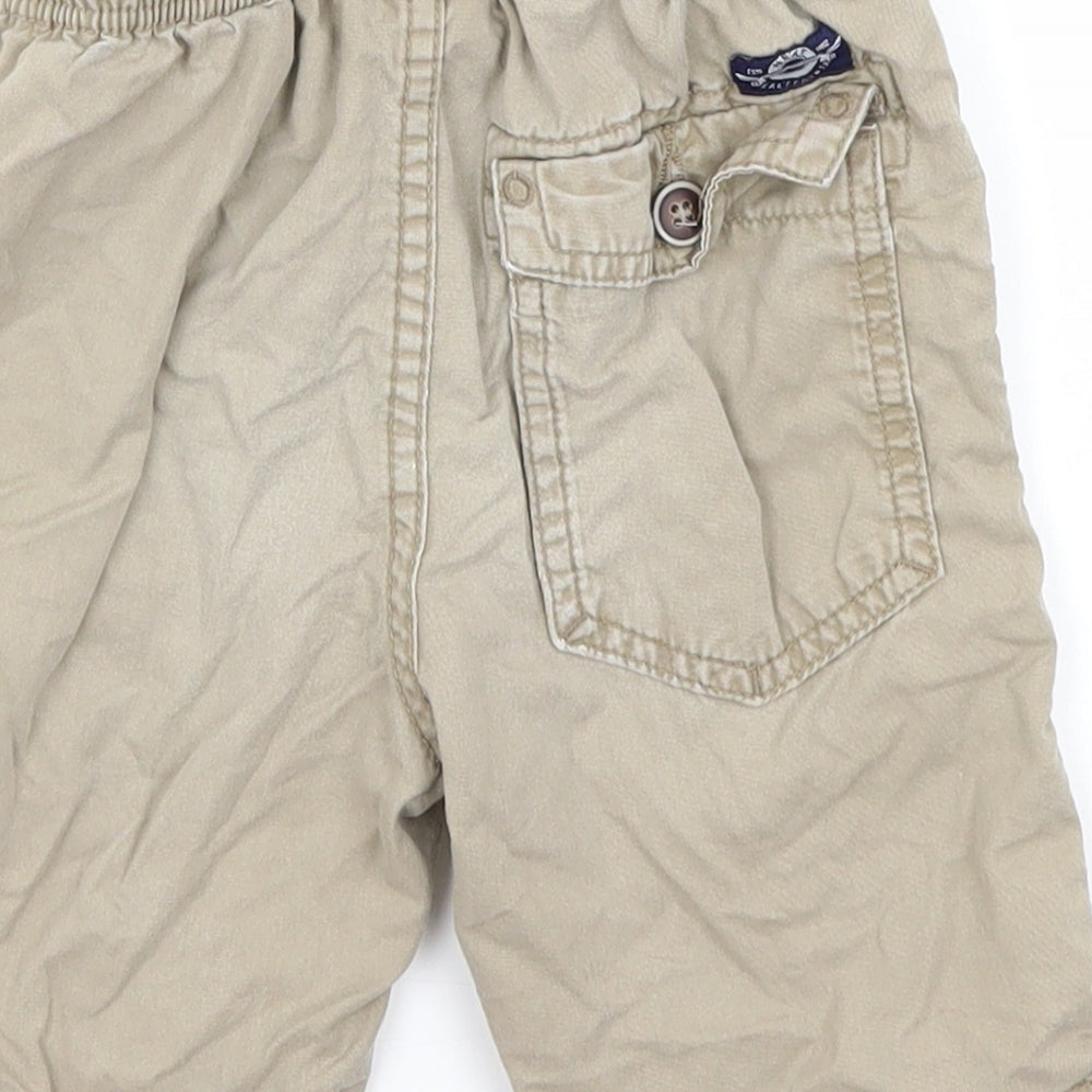 Next Boys Brown Cargo Shorts Size 5 Years