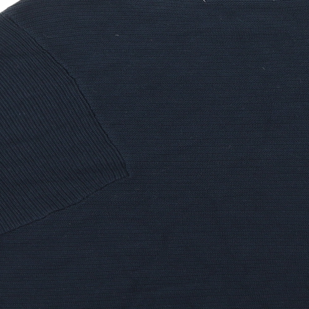 BYOUNG Womens Blue Pullover Jumper Size S