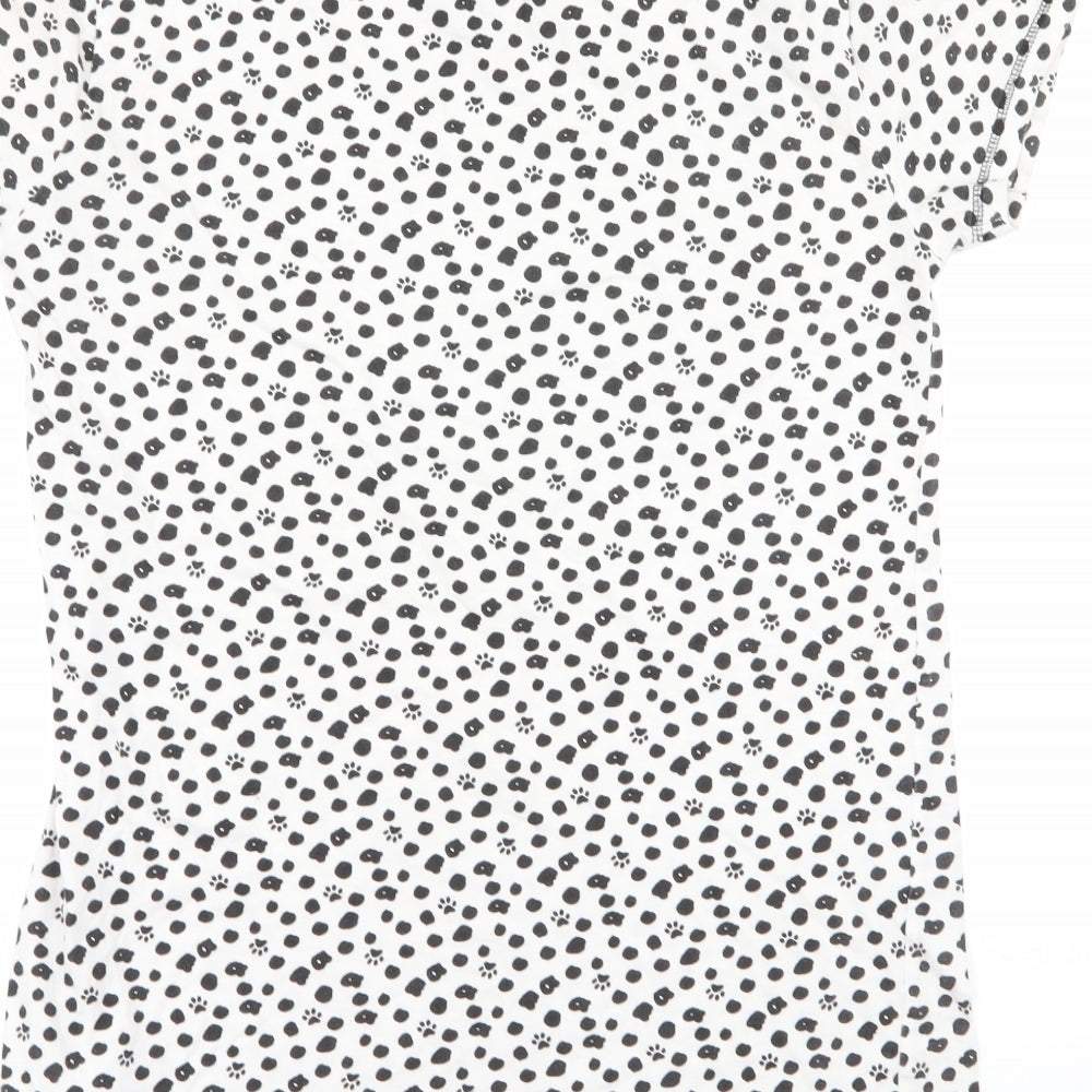 Primark Womens Multicoloured Animal Print Basic T-Shirt Size S
