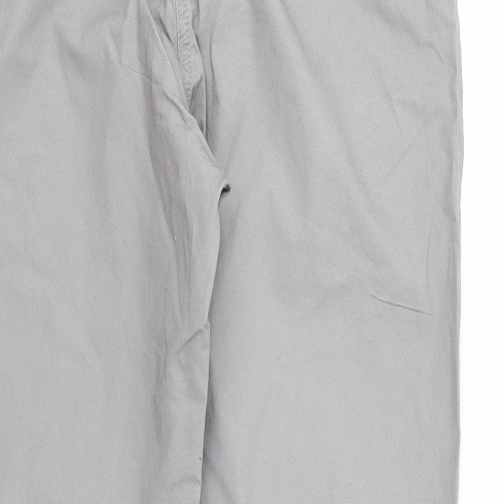 NEXT Womens Grey Trousers Size 8 L28 in