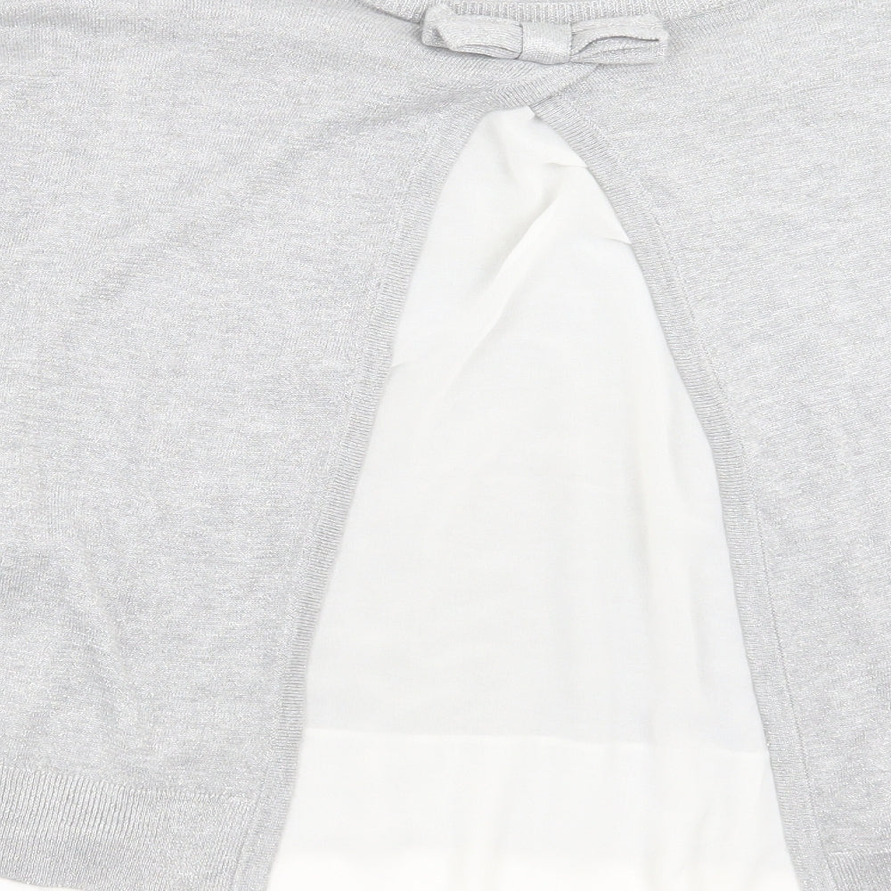 Only Our Story Womens Grey Pullover Jumper Size L