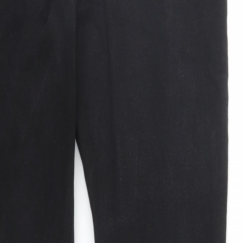Rockn Rev Womens Black Denim Skinny Jeans Size 12 L27 in
