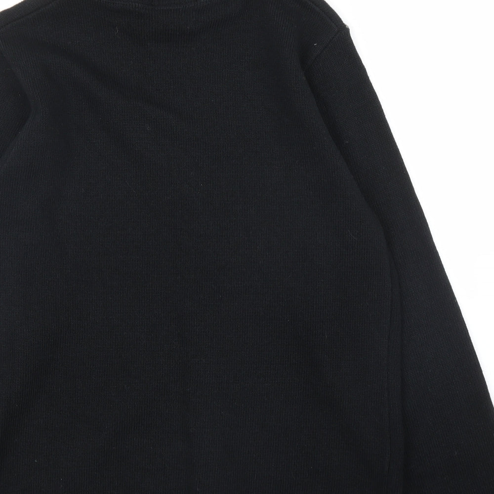Burton Mens Black Full Zip Jumper Size S