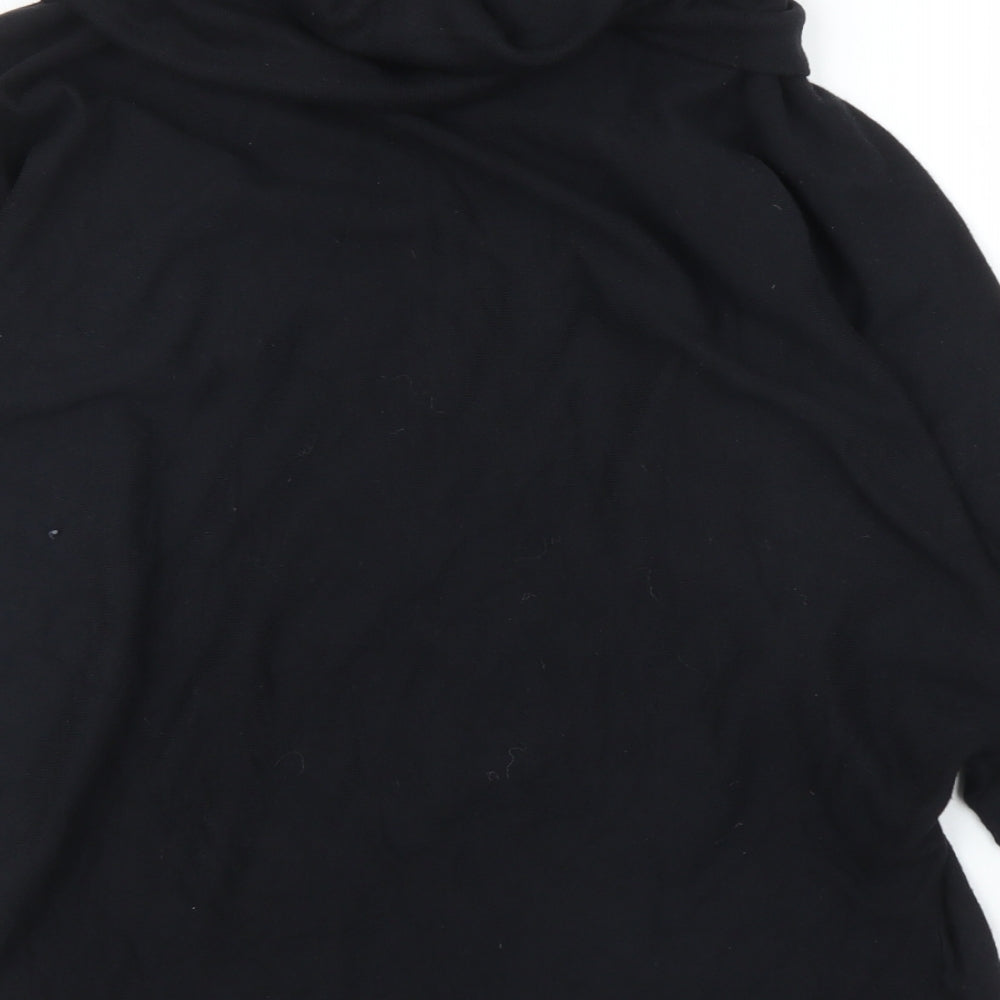 Preworn Womens Black Cardigan Jumper Size M