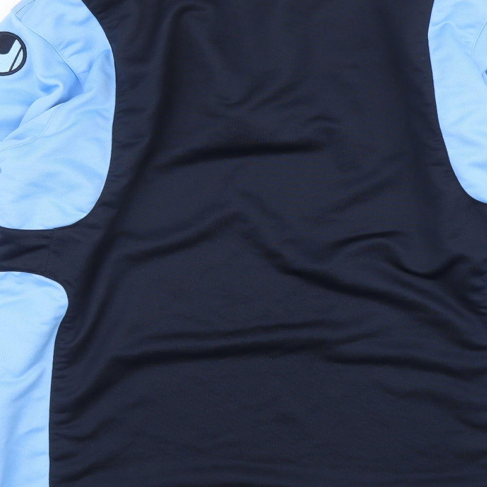 Uhlsport Mens Blue Pullover Jumper Size L