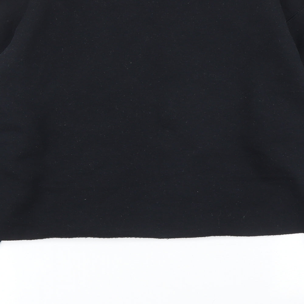 Topshop Womens Black Pullover Jumper Size M