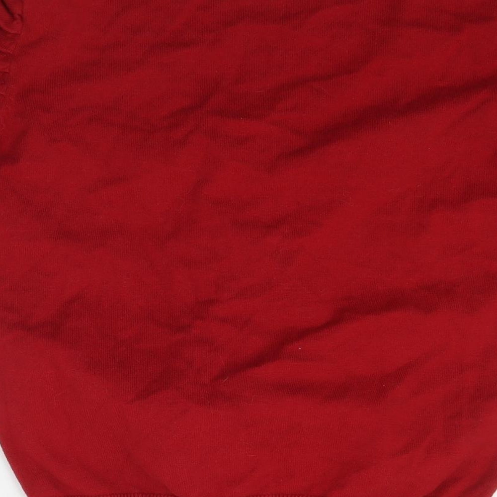 eVIE Womens Red Cardigan Jumper Size 12
