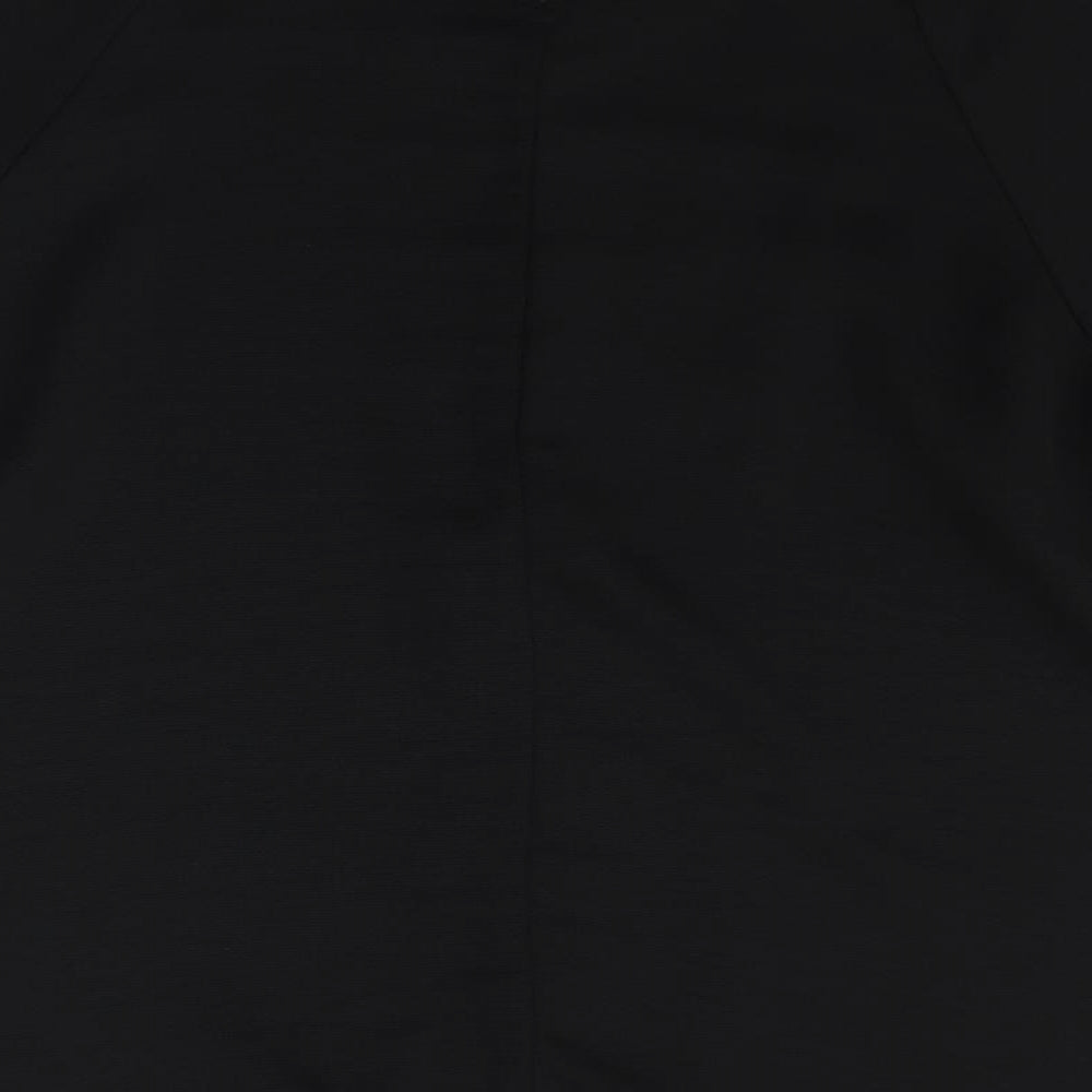 New Look Womens Black Basic Blouse Size 6