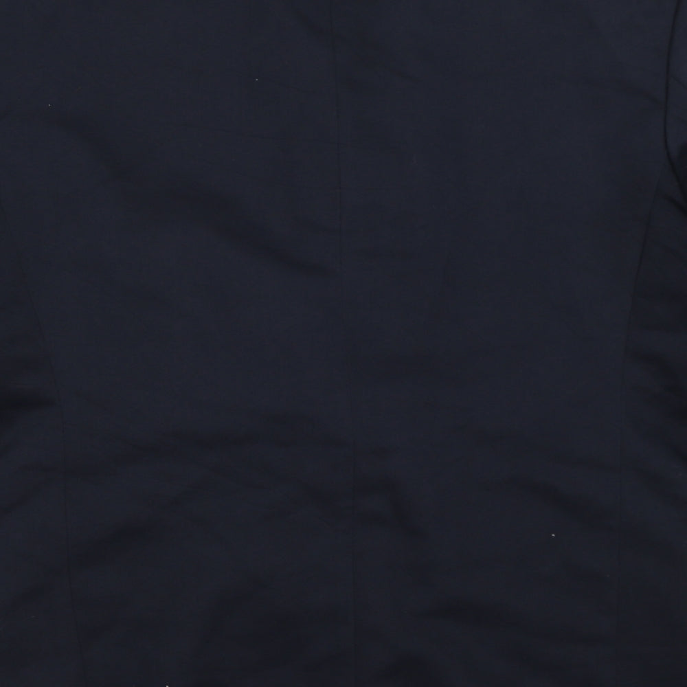 Elite Mens Blue Jacket Blazer Size 40