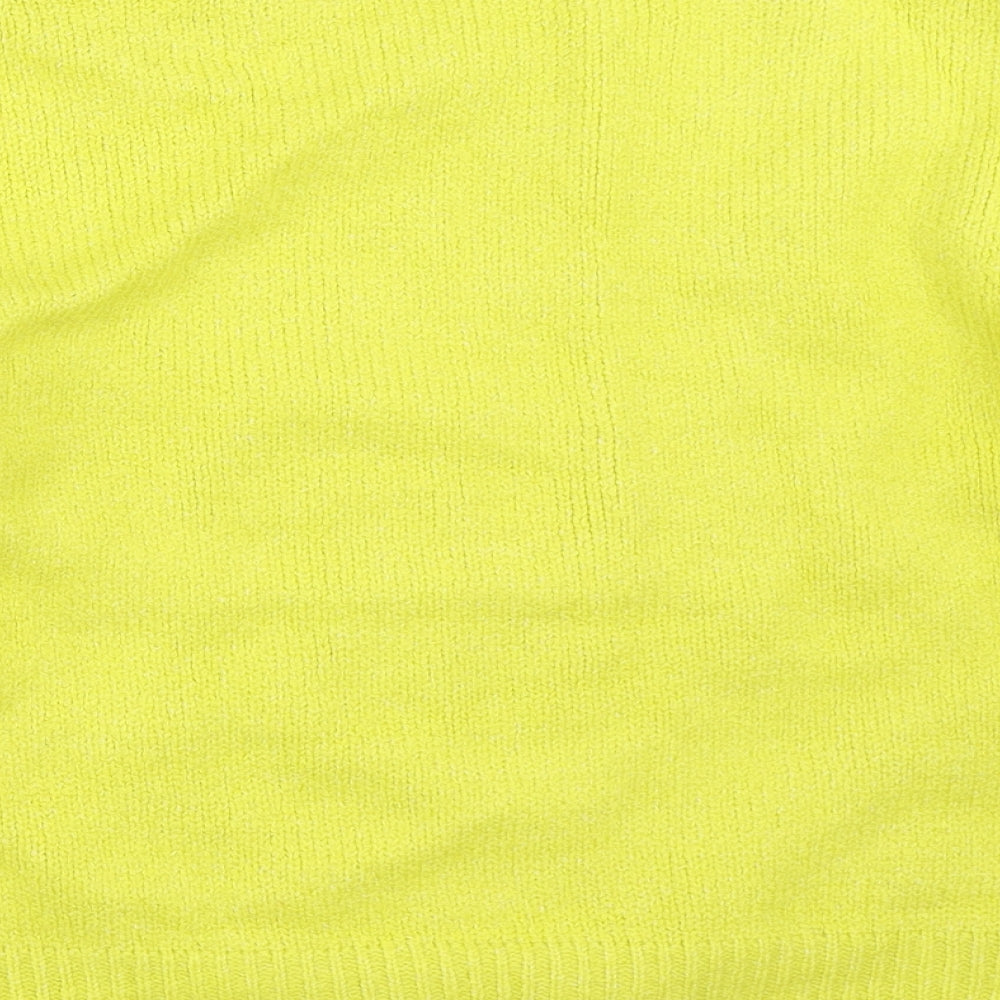 Papaya Womens Green Pullover Jumper Size S