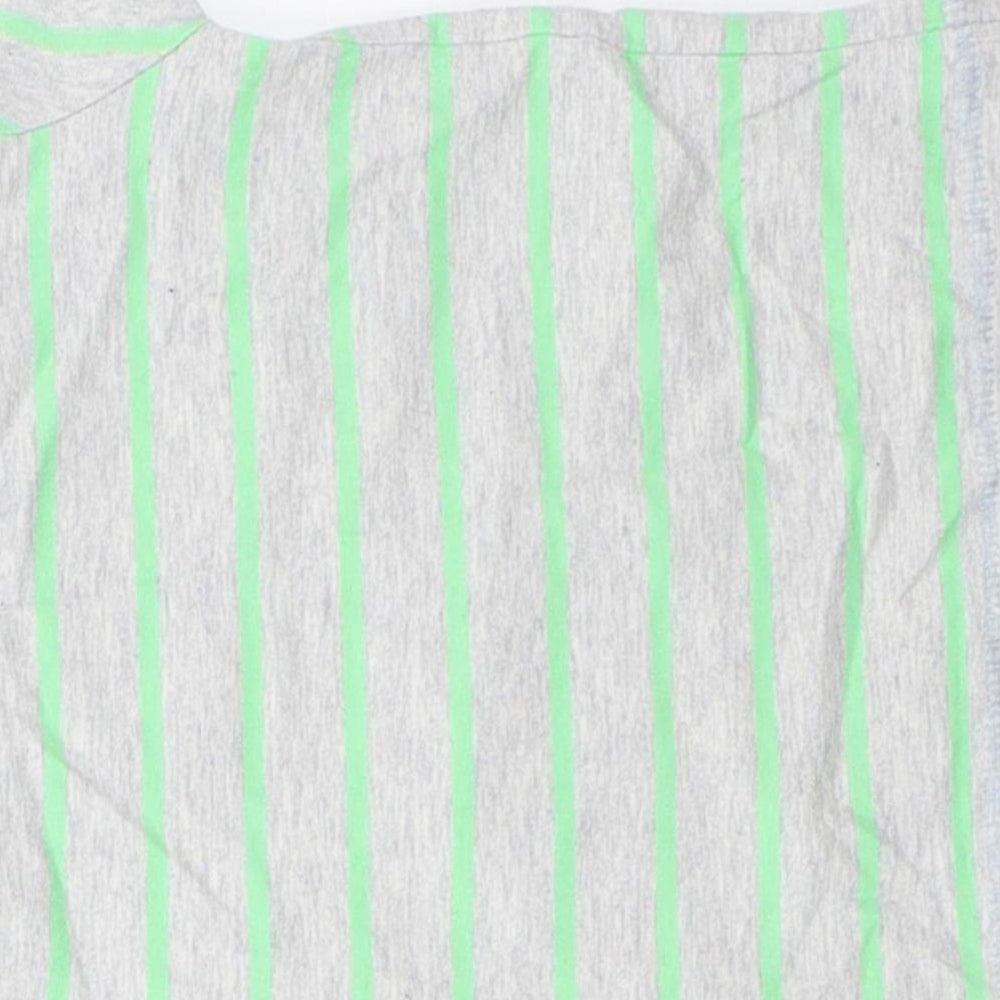 NEXT Boys Grey Striped Basic T-Shirt Size 3-6 Months