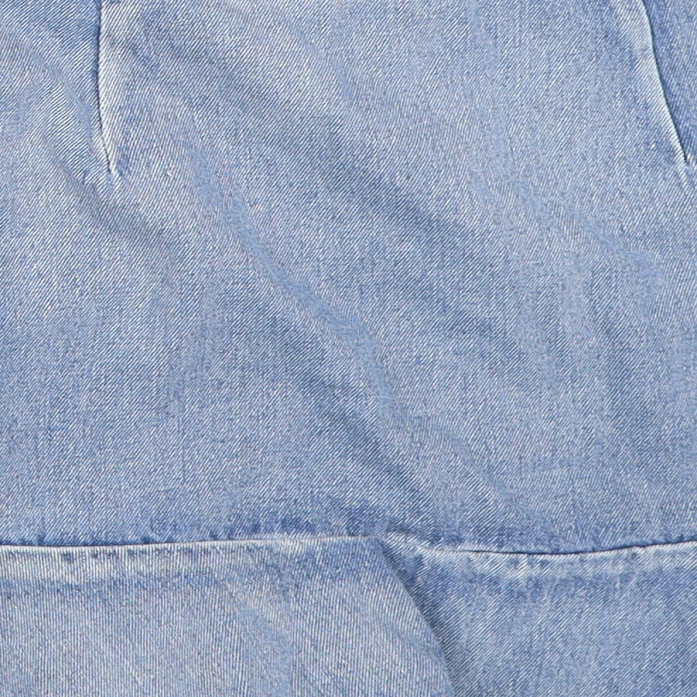 Primark Womens Blue Denim Mini Skirt Size 8
