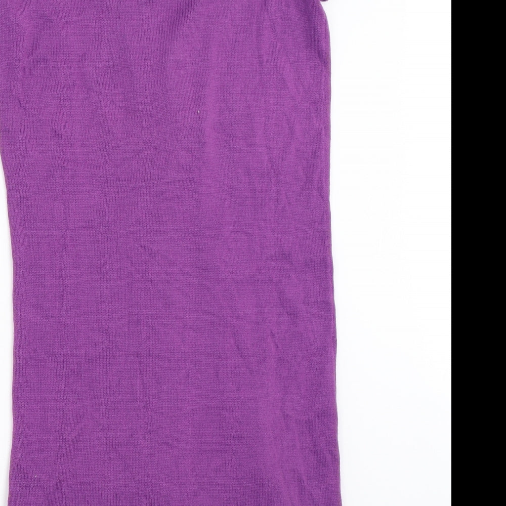 Sandwich Womens Purple Cardigan Jumper Size S