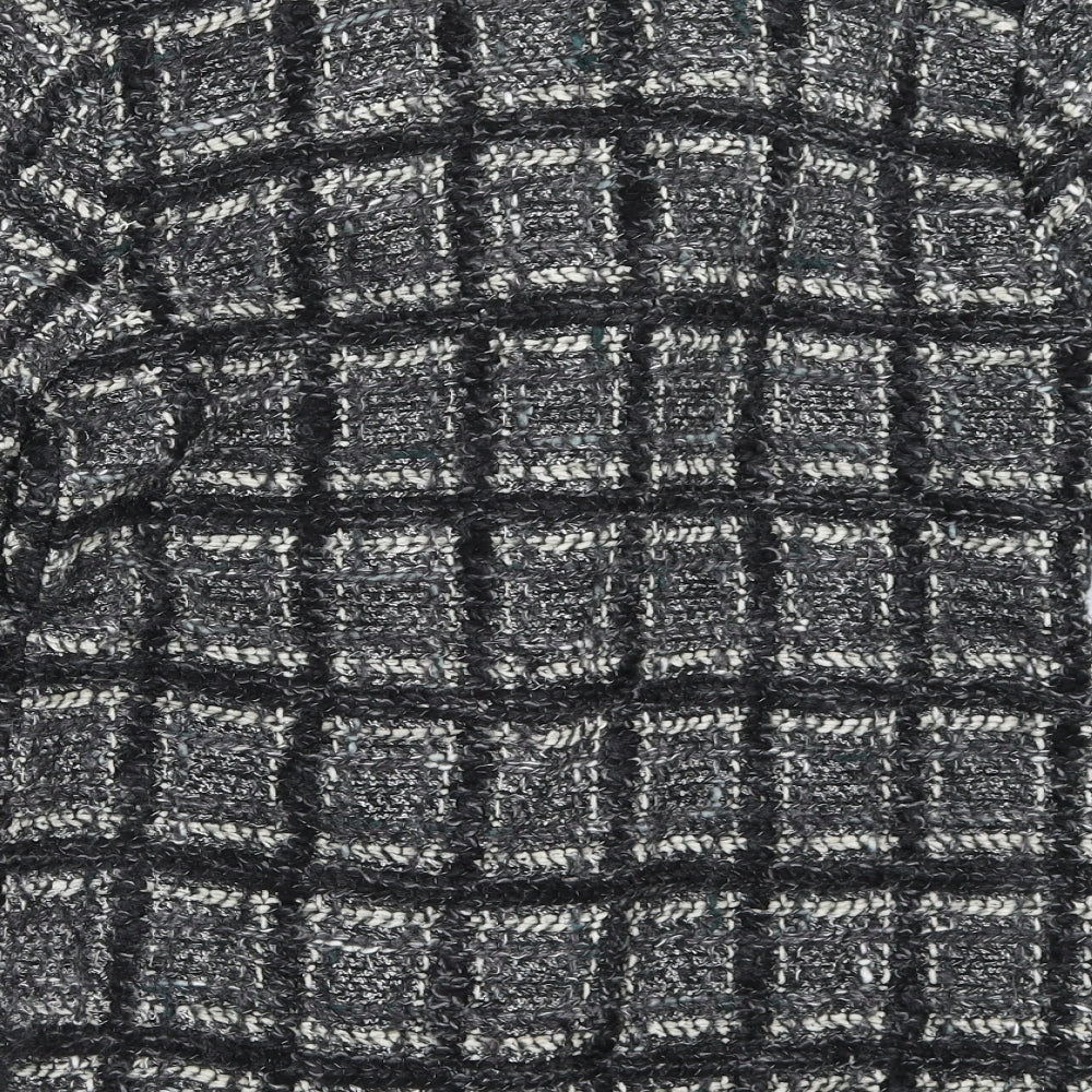 Per Una Womens Black Pea Coat Jacket Size M