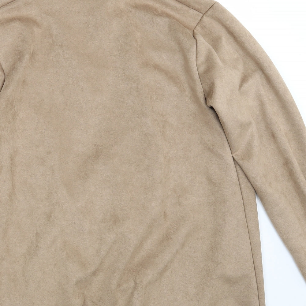 New Collection Womens Brown Wrap Jumper One Size