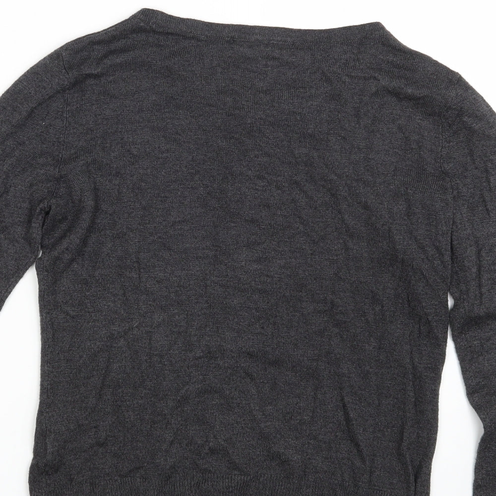 Atmosphere Womens Grey Cape Jumper Size 12