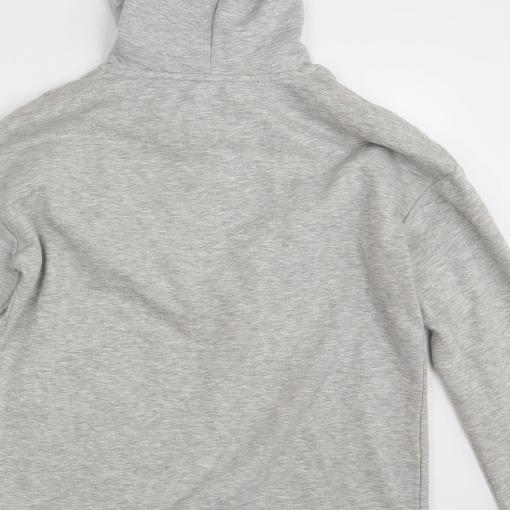 Papaya Womens Grey Pullover Hoodie Size S