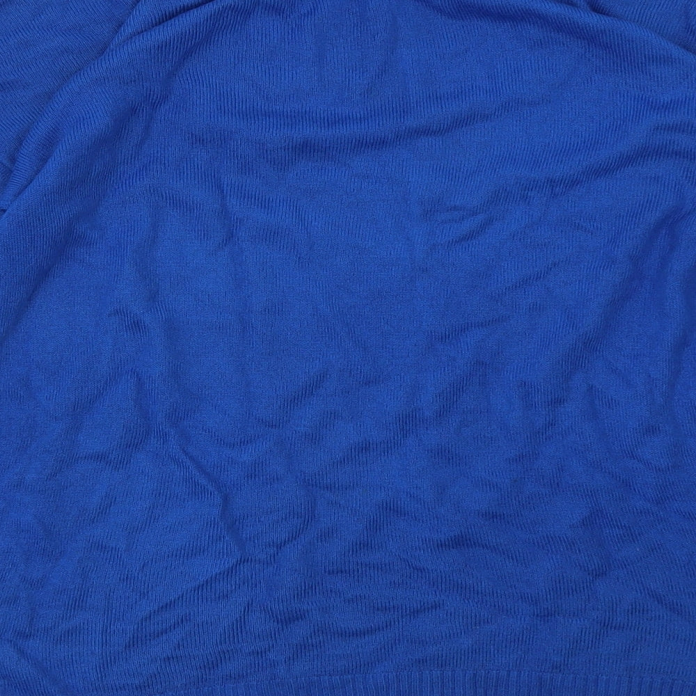 pep&co Womens Blue Pullover Sweatshirt Size 8