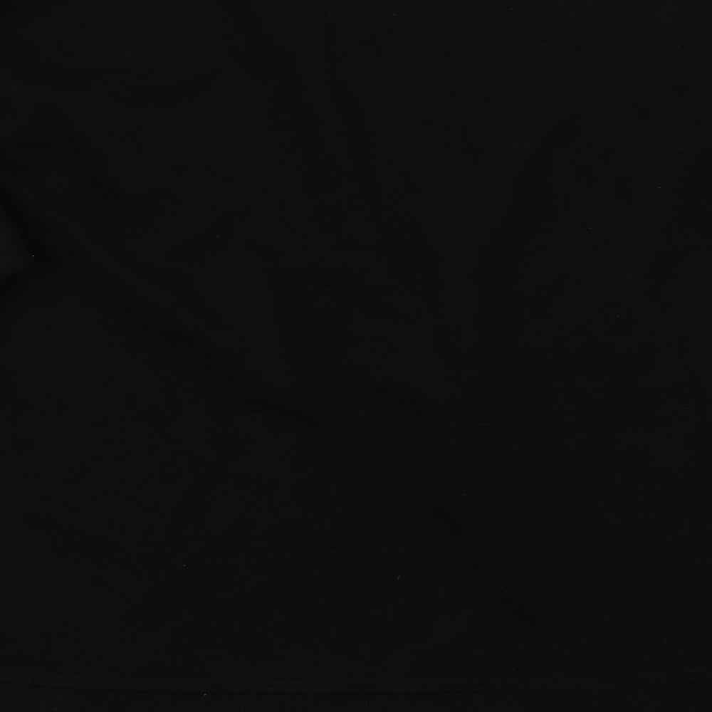 New Look Womens Black Pullover Sweatshirt Size 8