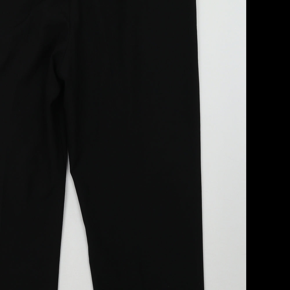 Bonmarché , Womens Black Trousers Size 18 L30 in