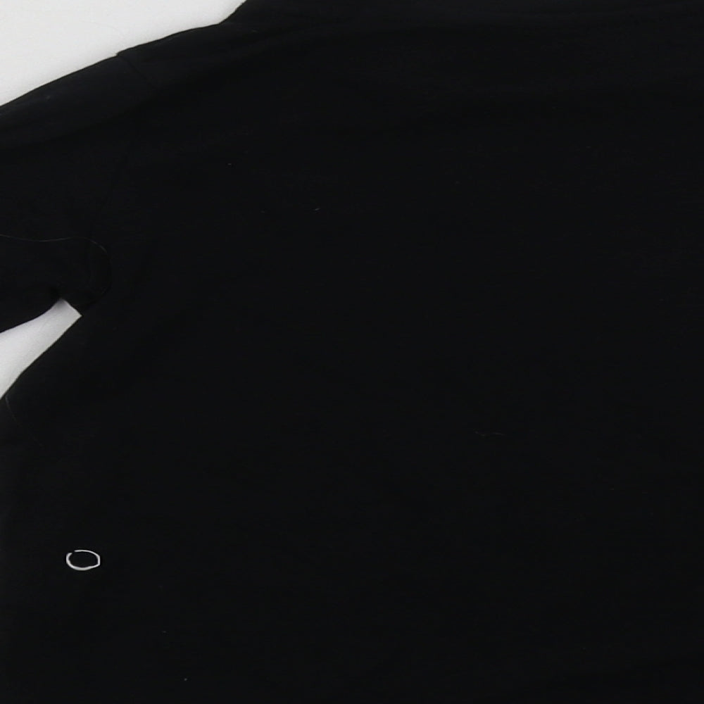 George Girls Black Pullover Sweatshirt Size 4-5 Years - christmas
