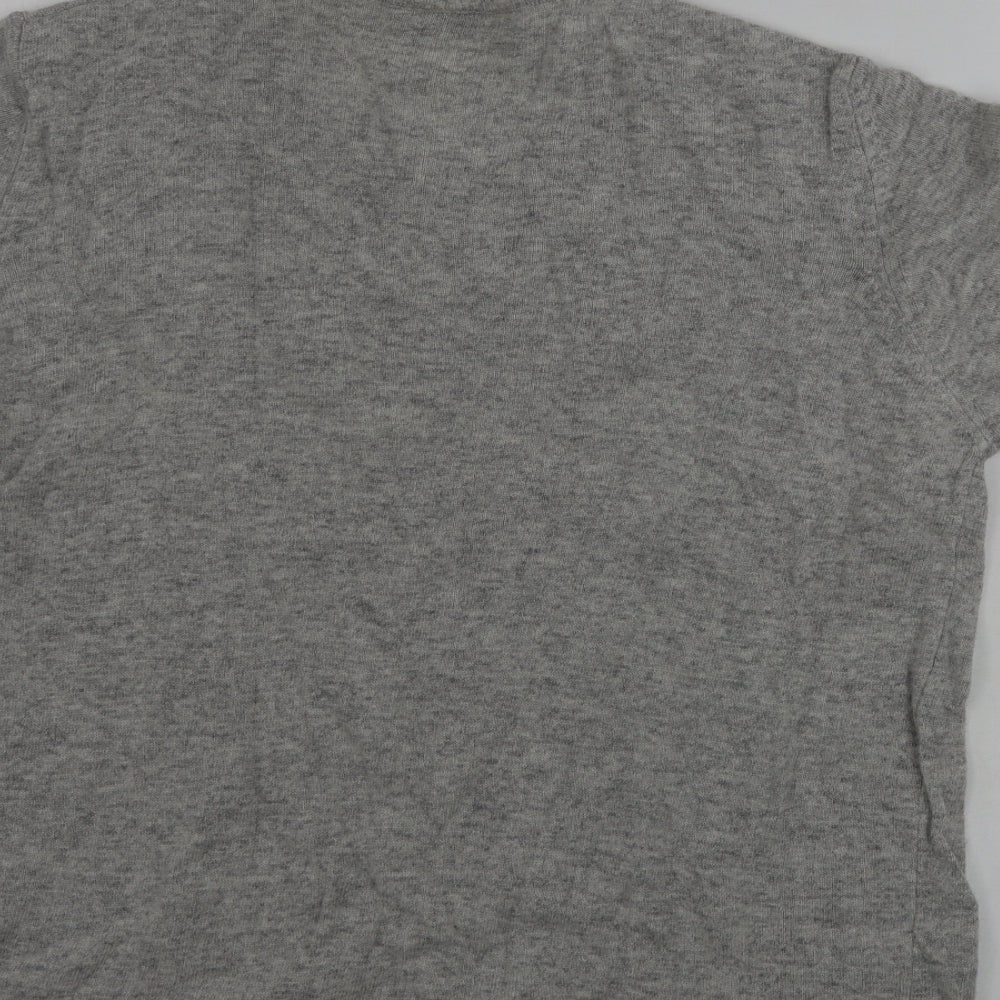 Artigiano Womens Grey Pullover Jumper Size 4