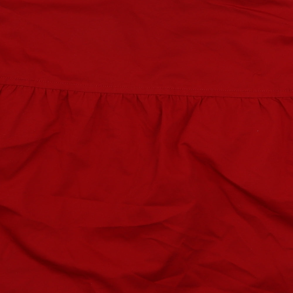 Robin Womens Red Jacket Coat Size 12