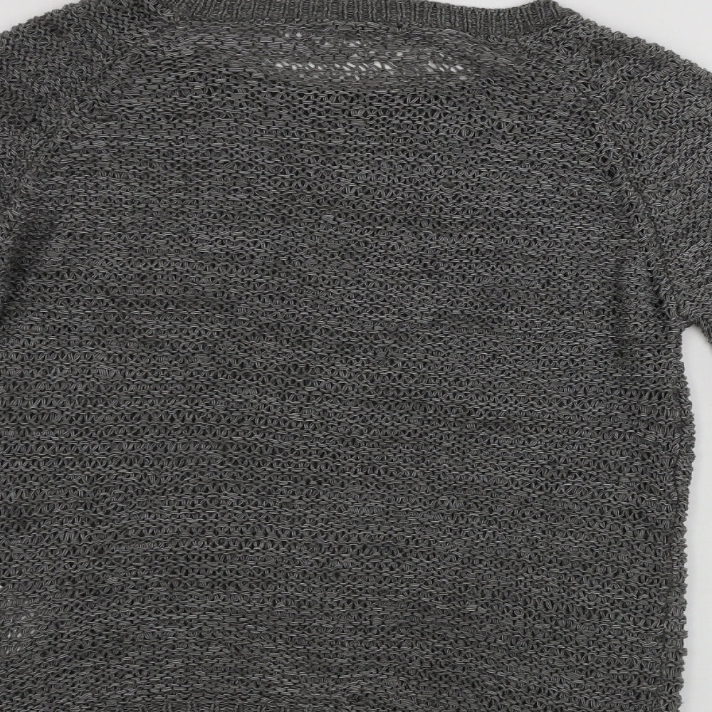 VERO MODA Womens Grey Pullover Jumper Size XL