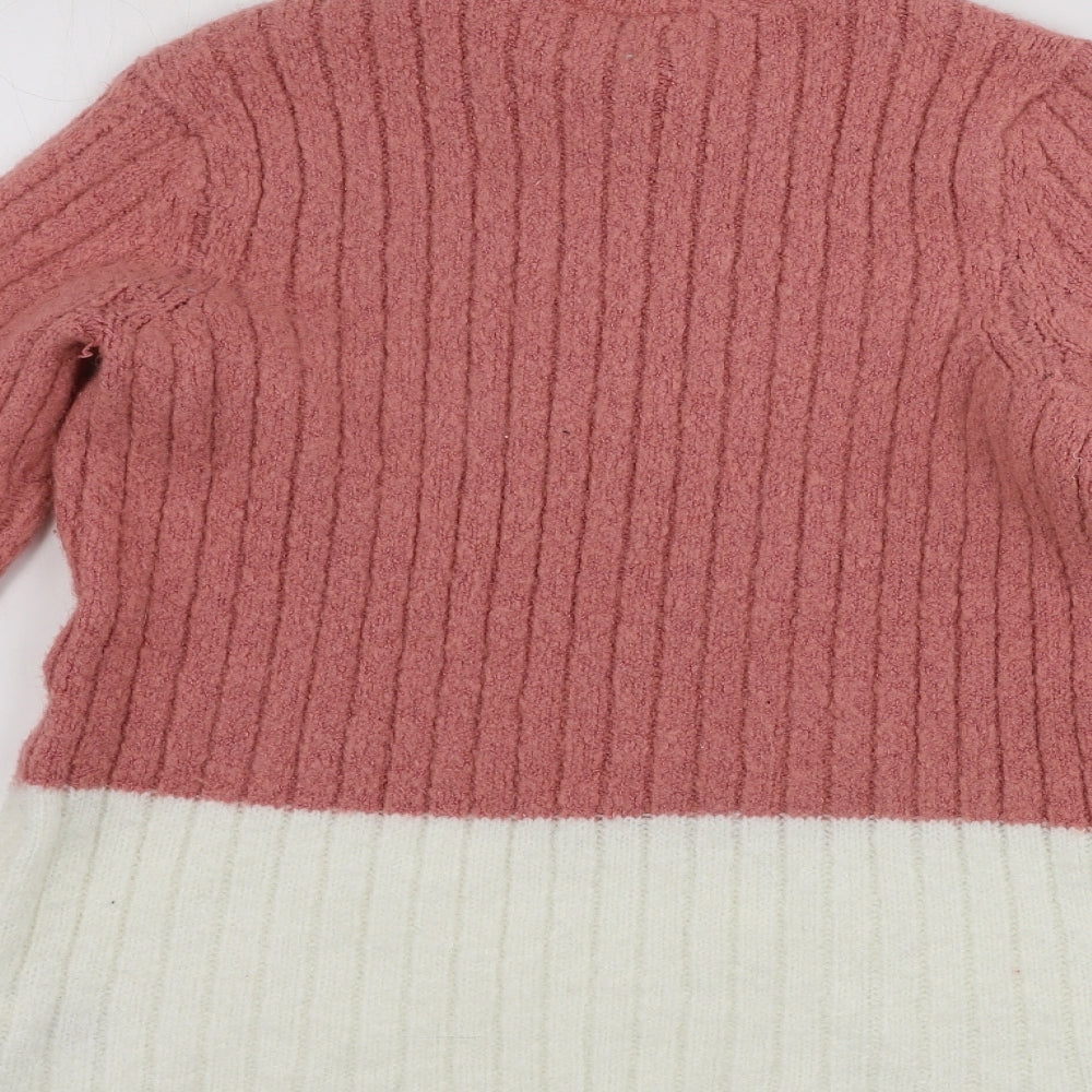 Bonprix Womens Pink Pullover Jumper Size M