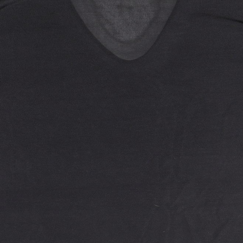 Matalan Womens Black Basic Blouse Size 14