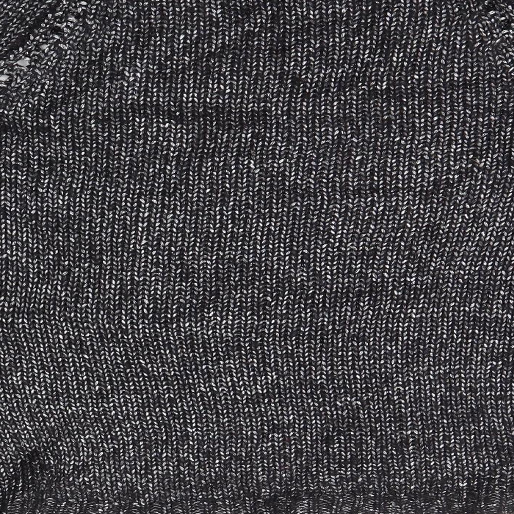 New Look Womens Black Pullover Jumper Size 10