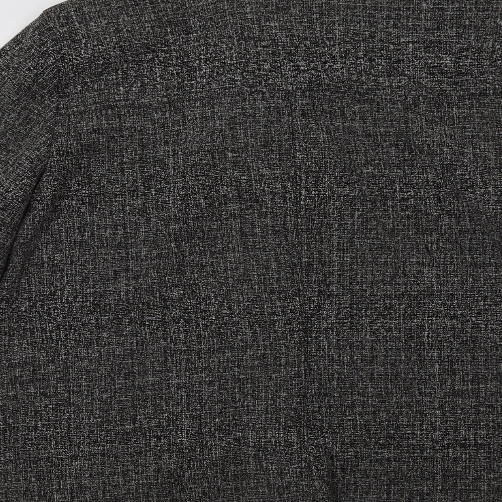 EWM Womens Grey Jacket Blazer Size 16