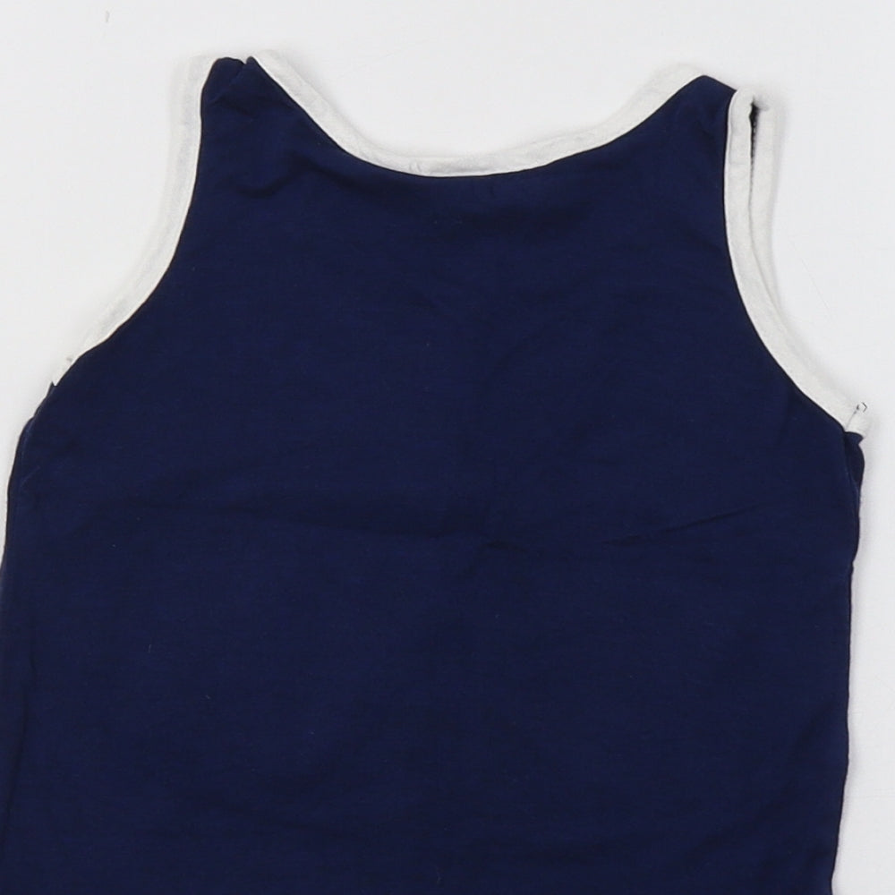 Shelor Girls Blue Basic Tank Size 4 Years - Las Vegas
