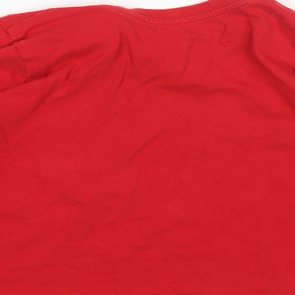 Primark Boys Red Pyjama Top Size 3-4 Years - super Hero
