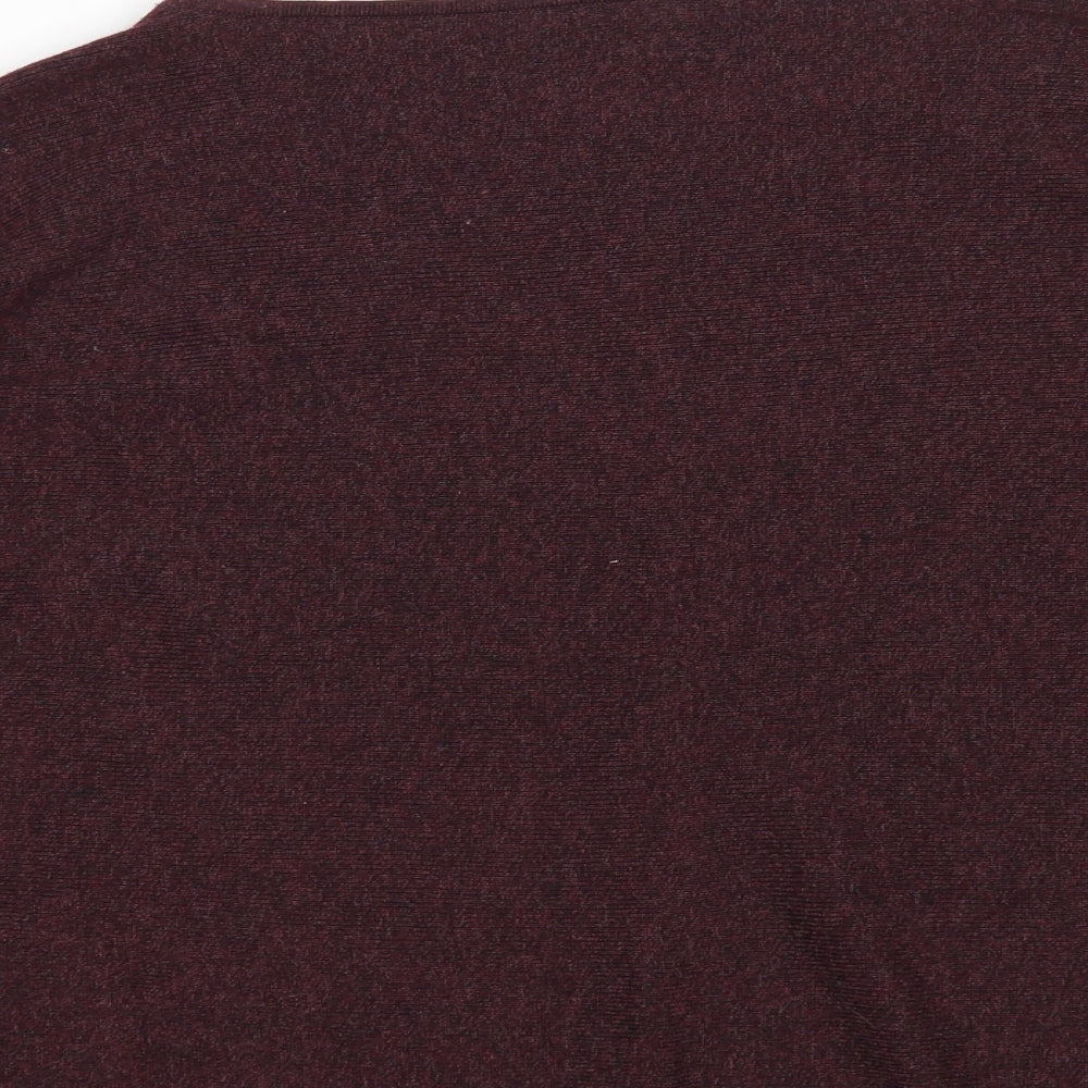 H&M Womens Purple Pullover Jumper Size L