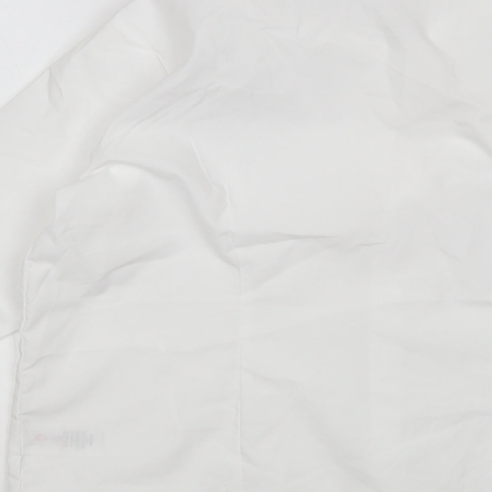 George Boys White Basic Button-Up Size 13-14 Years