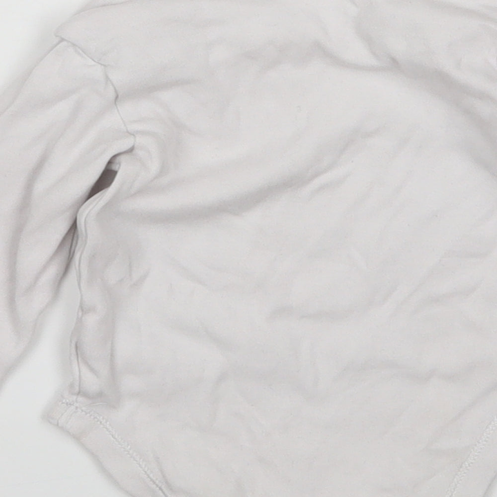 Nutmeg Baby White Leotard One-Piece Size 12-18 Months