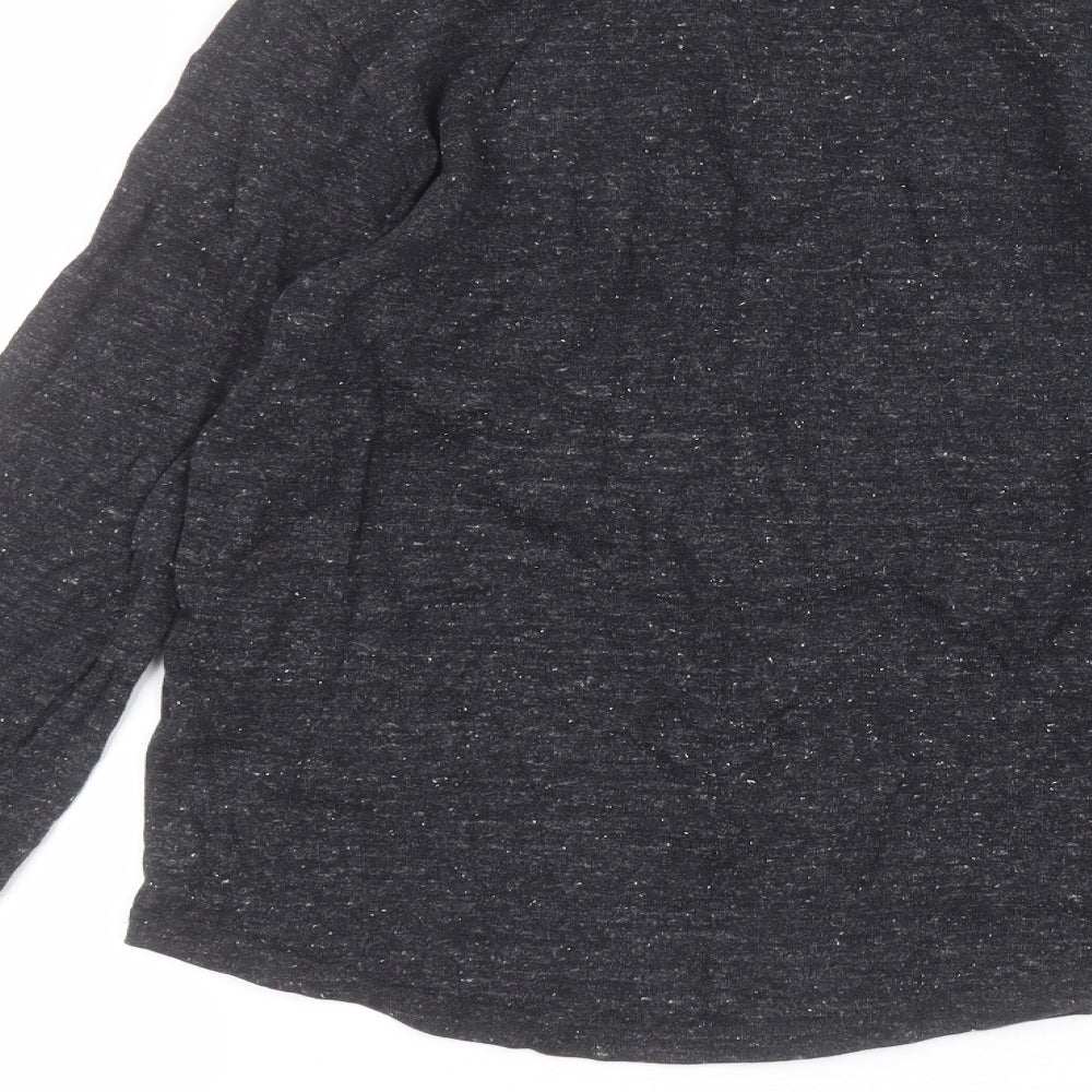 Putney Bridge Mens Black Pullover Jumper Size S